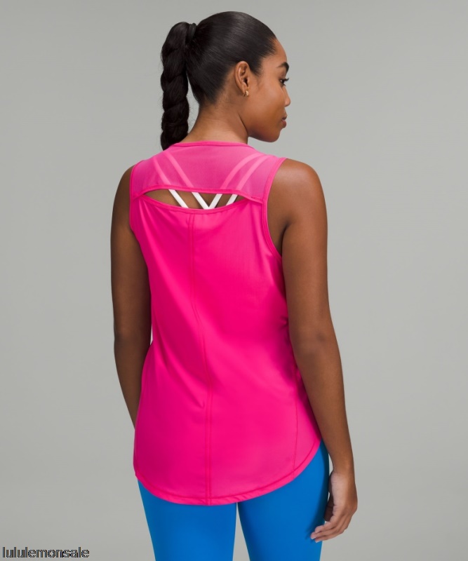 Lululemon Damen DELULU546 | Sculpt Tanktop Sonic Pink
